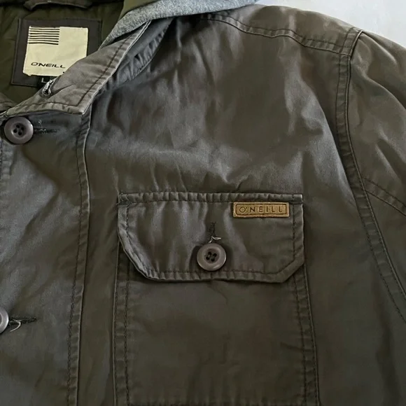 O’Neill Surf Lined Jacket - Charcoal - Large - Picture 4 of 5